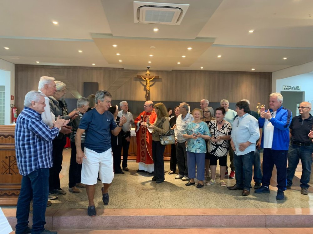 Missa em celebra��o aos 50 anos da turma