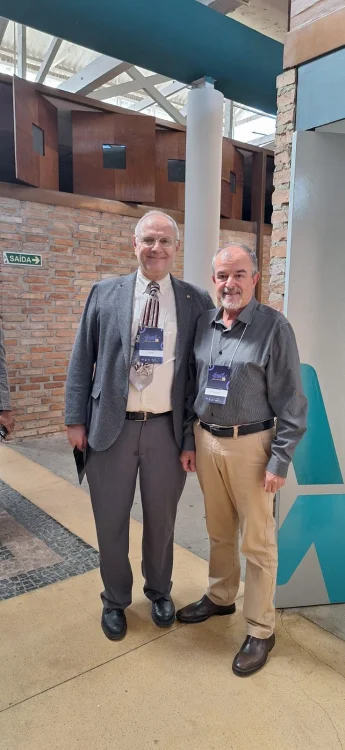 Com o Presidente da ABED, professor doutor Joo Mattar