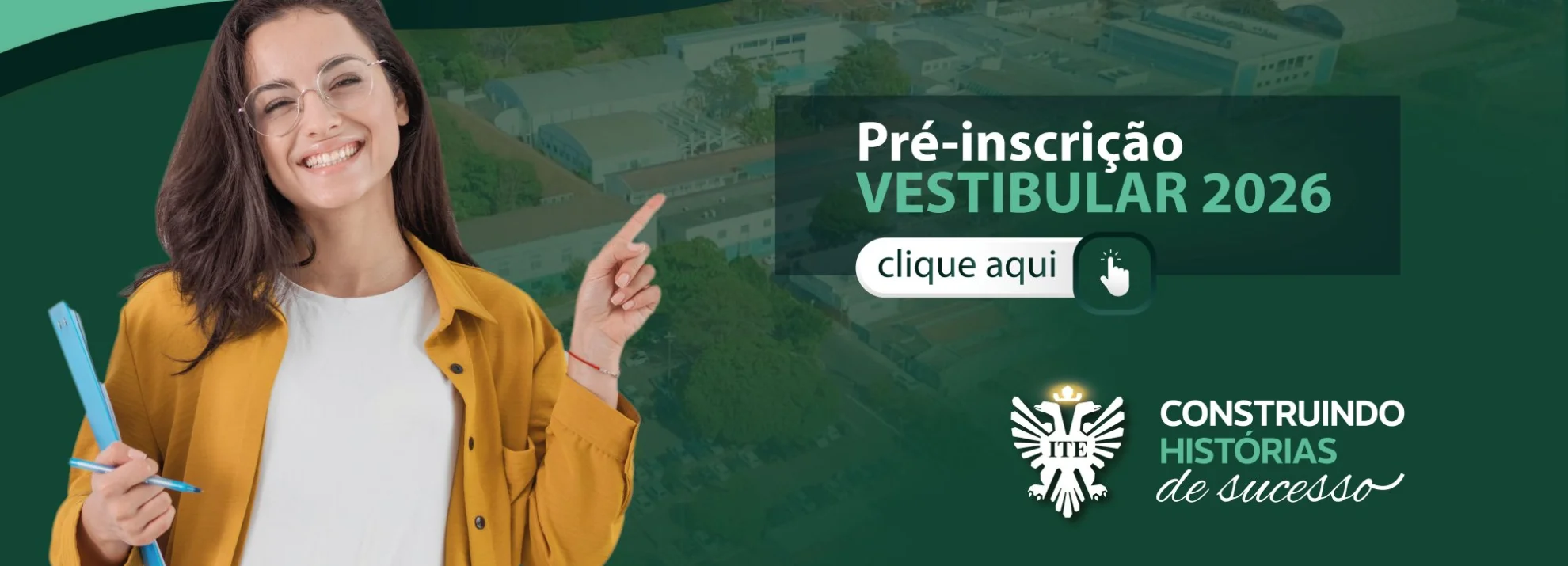 Pré-inscrição vestibular 2026