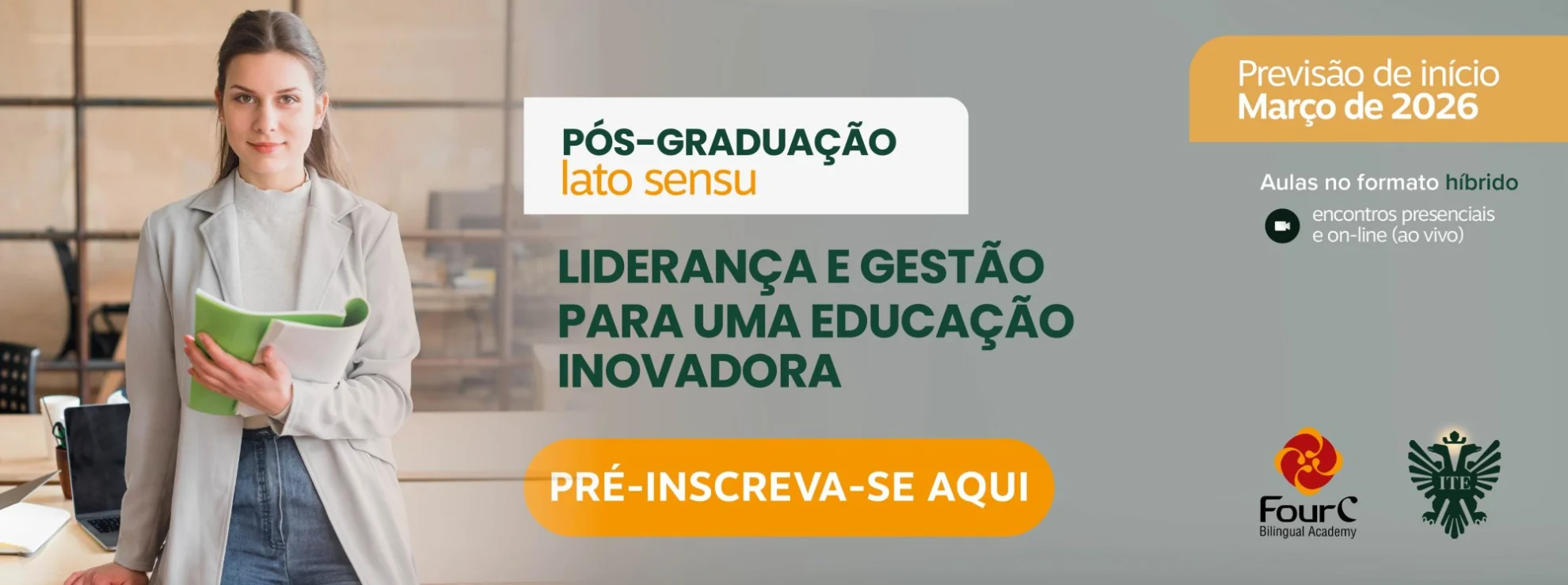 P&oacute;s - Lideran&ccedil;a e Gest&atilde;o para uma Educa&ccedil;&atilde;o Inovado