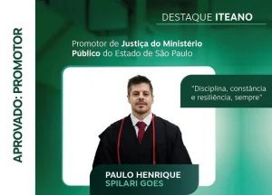 Minist�rio P�blico de S�o Paulo tem mais um iteano na Promotoria de Justi�a