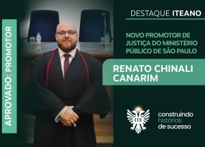Egresso � aprovado em concurso para Promotor de Justi�a do Minist�rio P�blico de S�o Paulo