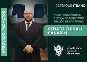 Egresso � aprovado em concurso para Promotor de Justi�a do Minist�rio P�blico de S�o Paulo