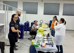 Iteanos doaram sangue ao Hospital Amaral Carvalho