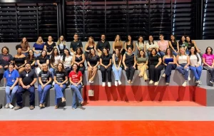 Na pr�tica: iteanos visitam a Sorri Bauru