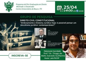 Palestra fala sobre ordenamento e sistema jur�dico