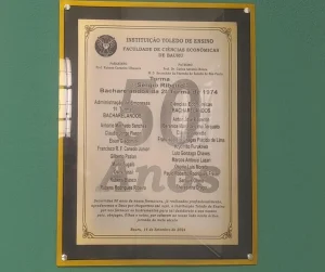 Administrao: ITE descerra placa em homenagem aos 50 anos do curso