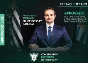 Magistratura de S�o Paulo tem mais um iteano aprovado