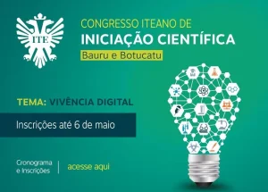 Congresso Iteano de IC: inscries at hoje