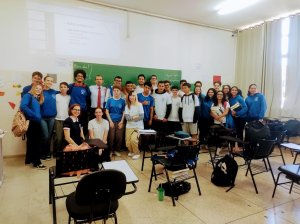Botucatu: coordenador da ITE palestra para alunos do Col�gio IPE