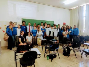 Botucatu: coordenador da ITE palestra para alunos do Colgio IPE