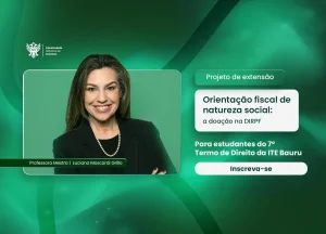 Projeto de extens�o visa esclarecer popula��o sobre a natureza social do DIRPF