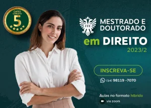 Mestrado e doutorado em Direito ITE recebem inscries para o segundo semestre
