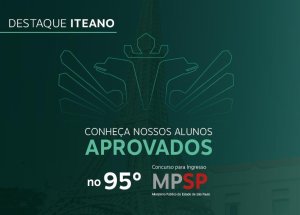 ITE tem dois aprovados no 95� concurso do MPSP�