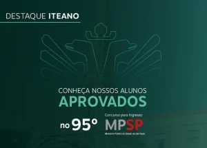 ITE tem dois aprovados no 95 concurso do MPSP