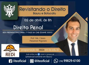 S�bado tem Direito Penal no Redi