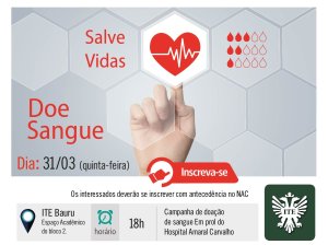 ITE realiza campanha de doa��o de sangue nesta quinta