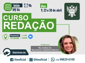 ITE abre inscries para curso de redao