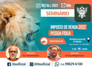 Semin�rio ensino sobre a declara��o do IR