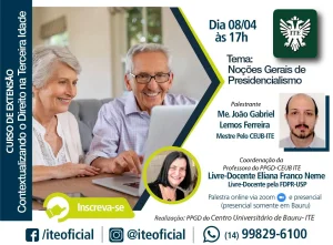Palestra destaca o presidencialismo