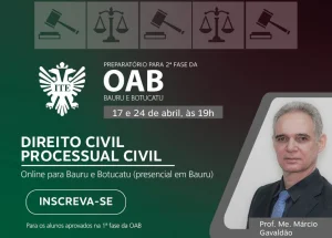 Curso prepara para a 2 fase da OAB