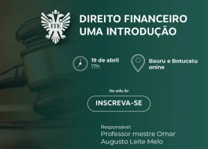 Palestra ensina sobre direito financeiro