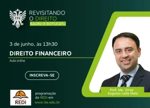 Direito financeiro  tema de Redi neste sbado