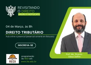 Prximo Redi abordar Direito Tributrio