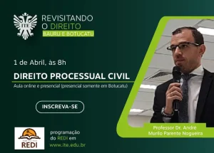 Redi: sbado tem Direito Processual Civil