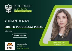 Direito Processual Penal � tema de Redi