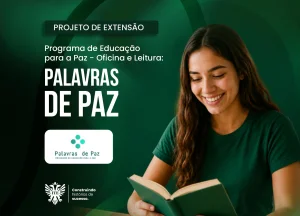 Projeto de extens�o 'Palavras de Paz' recebe inscri��es at� 18 de julho
