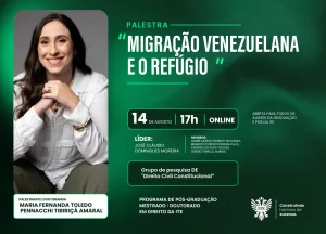 Palestra detalha a migra��o venezuelana e o ref�gio