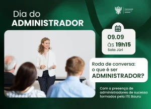 Roda de conversa celebra o Dia do Administrador na ITE Bauru