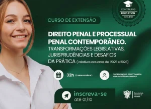 ITE abre inscri��es para extens�o em Direito Penal com corpo docente de destaque no cen�rio jur�dico