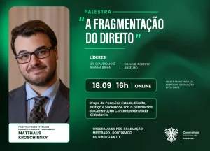 Palestra fala sobre a fragmenta��o do direito