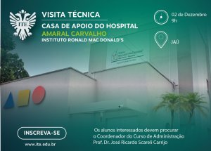 Visita t�cnica levar� � Casa de Apoio do HAC
