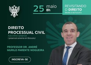 S�bado traz Redi sobre Direito Processual Civil