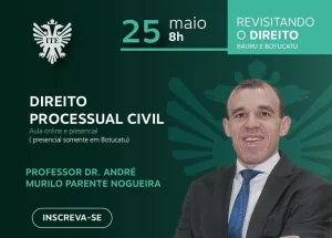 Sbado traz Redi sobre Direito Processual Civil