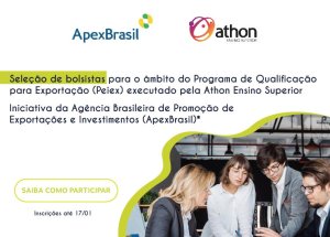 ApexBrasil abre sele��o para bolsas do Peiex