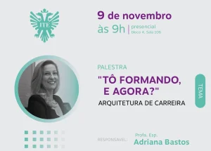 Palestra deste sbado ajuda formandos a arquitetarem a carreira