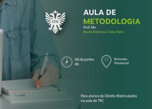 Botucatu: s�bado tem aula de Metodologia