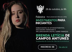 Palestra fala sobre investimentos para iniciantes