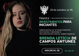 Palestra fala sobre investimentos para iniciantes