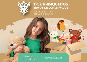 ITE arrecada brinquedos at� 31 de outubro