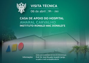 Visita t�cnica levar� ao Instituto Ronald Mac Donald�s