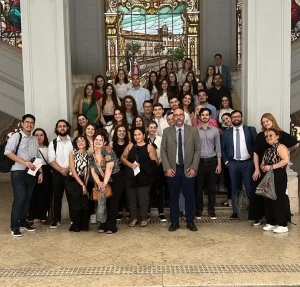Estudantes de Direito realizam tour por So Paulo