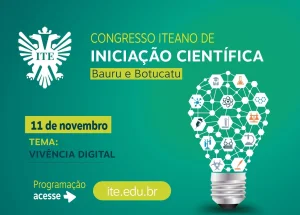 Nesta segunda tem Congresso Iteano de Iniciao Cientfica
