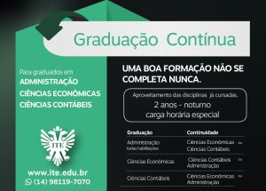 Uma boa forma��o n�o se completa nunca!