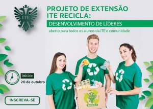 Projeto ITE Recicla oferece curso de extens�o