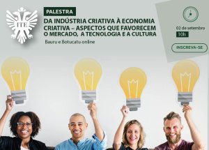A ind�stria criativa ser� foco de palestra neste s�bado